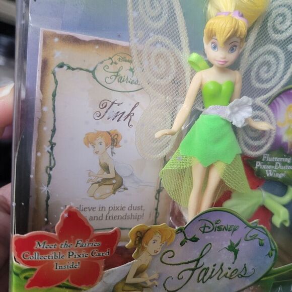 Disney Fairies Tinker Bell And Friends Tink Playmates Brave Loyal Fairy 2006 NOS - Picture 5 of 5